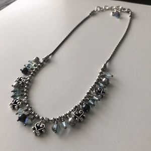 Blue Crystal Brighton Necklace